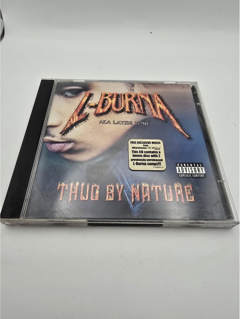 Thug by Nature by L-Burna (Layzie Bone) (CD, 2001) - With Bonus Disk!
